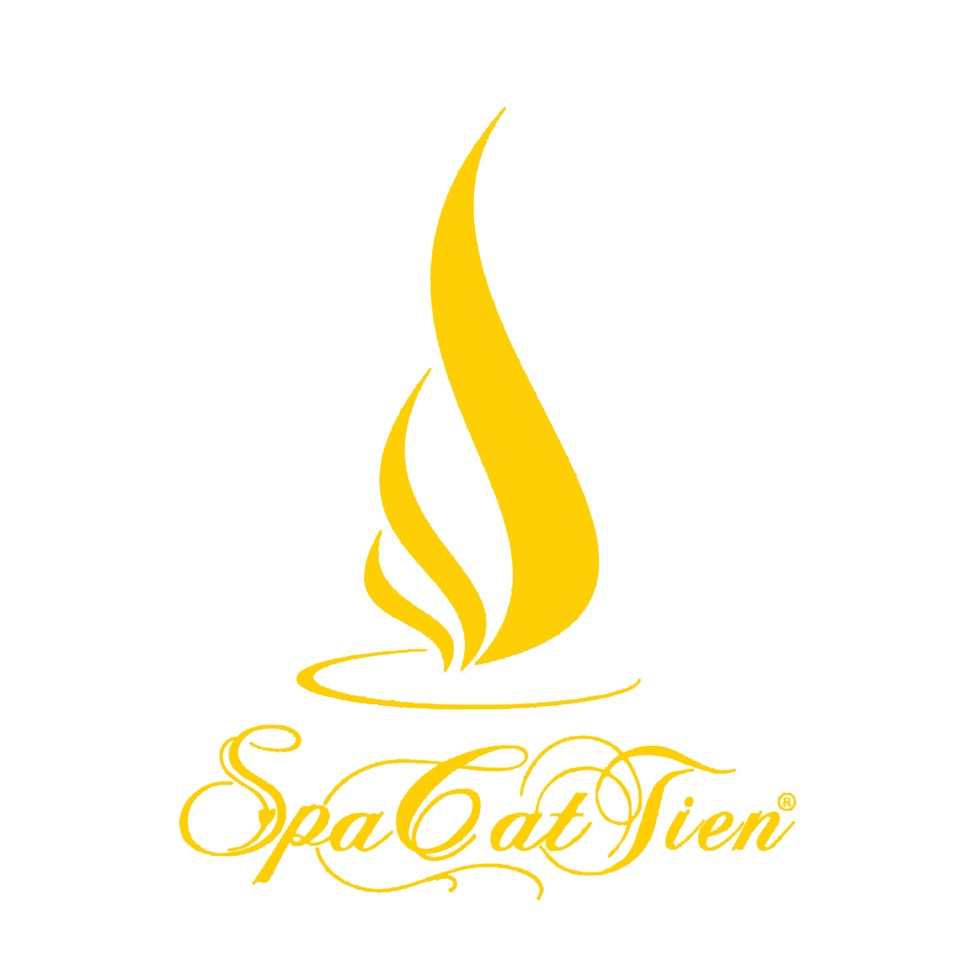Logo Spa Cát Tiên - Yellow